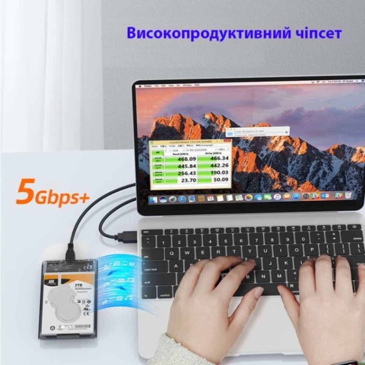 Кишеня зовнішня Maiwo 2.5" SATA/SSD HDD - USB3.0 (K2510B) 98_98.jpg - фото 6
