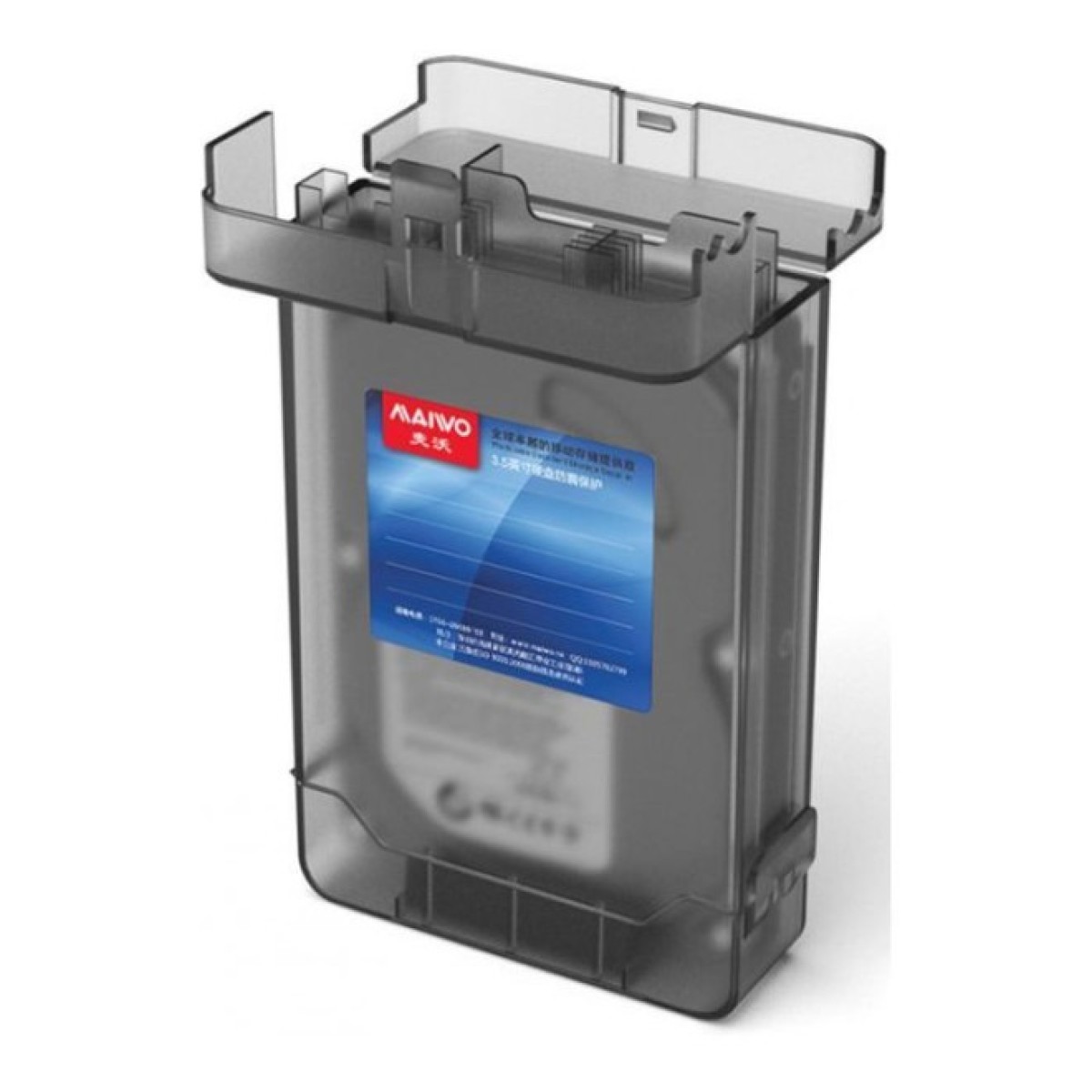 Кишеня зовнішня Maiwo K104A USB 3.0 - SATA III, с блоком питания 12В/2А (K10435) 98_98.jpg - фото 5