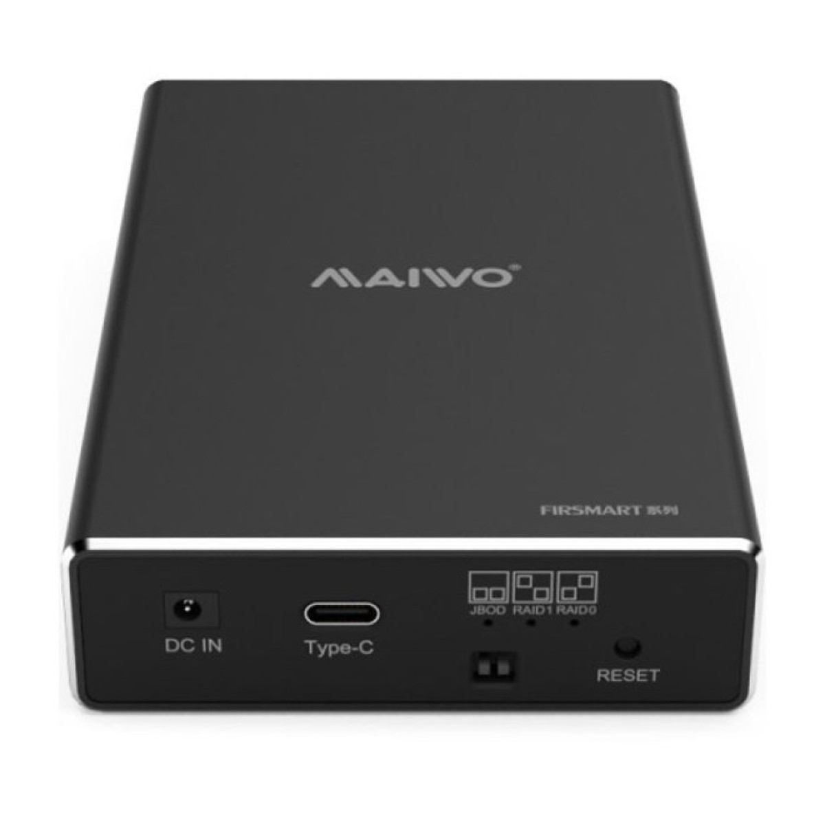Кишеня зовнішня Maiwo 2*HDD 2.5" SATA/SSD up to 9.5mm USB3.1 GEN2 Type-C, RAID 0,1 (K25272C) 256_256.jpg