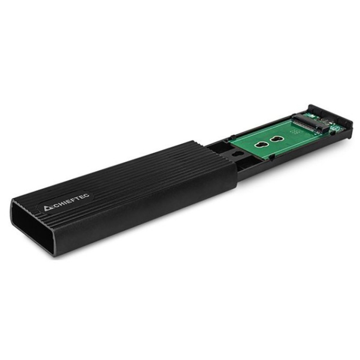 Карман внешний Chieftec USB 3.2 Gen2 Type-C M.2 PCIe NVMe/SATA SSD (CEB-M2C-TL) 98_98.jpg - фото 6