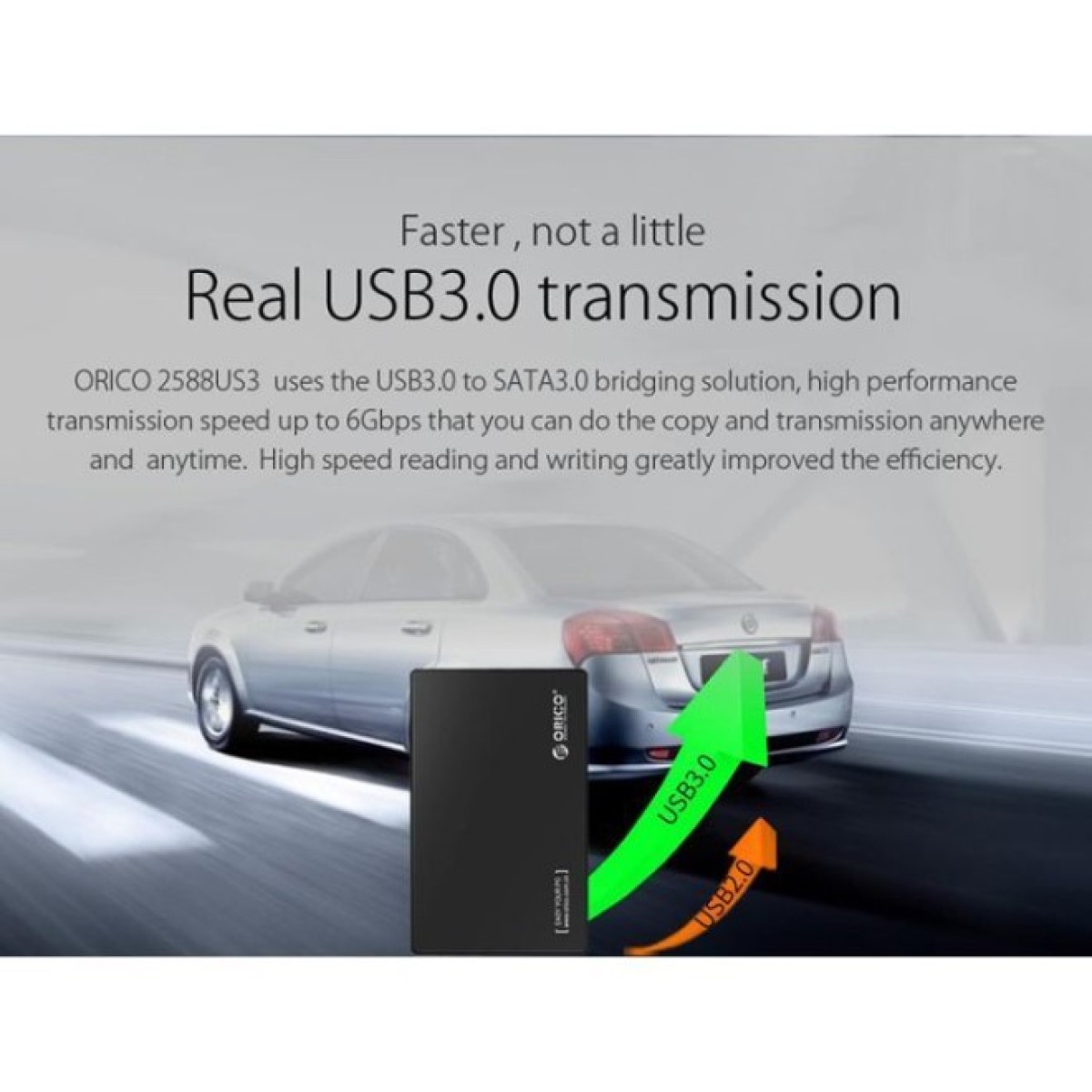 Кишеня зовнішня Orico HDD 2588US3-V1-BK-BP (HC380374) 98_98.jpg - фото 5