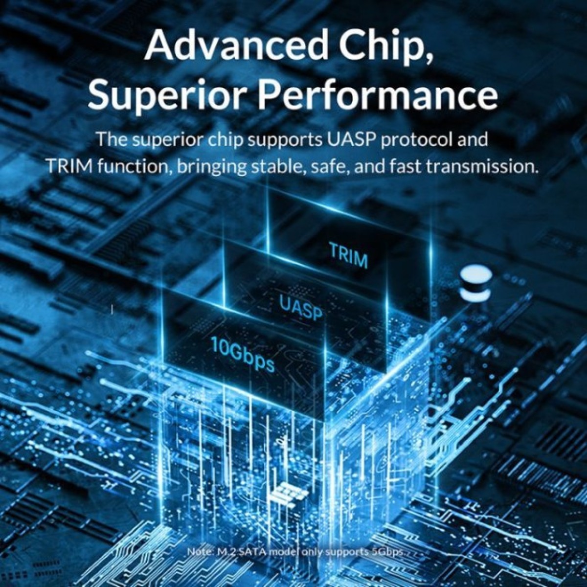 Кишеня зовнішня Orico USB3.2 Gen2 USB-C M.2 NVMe/NGFF(SATA) Dual Protocol SSD (HC380503) 98_98.jpg - фото 5