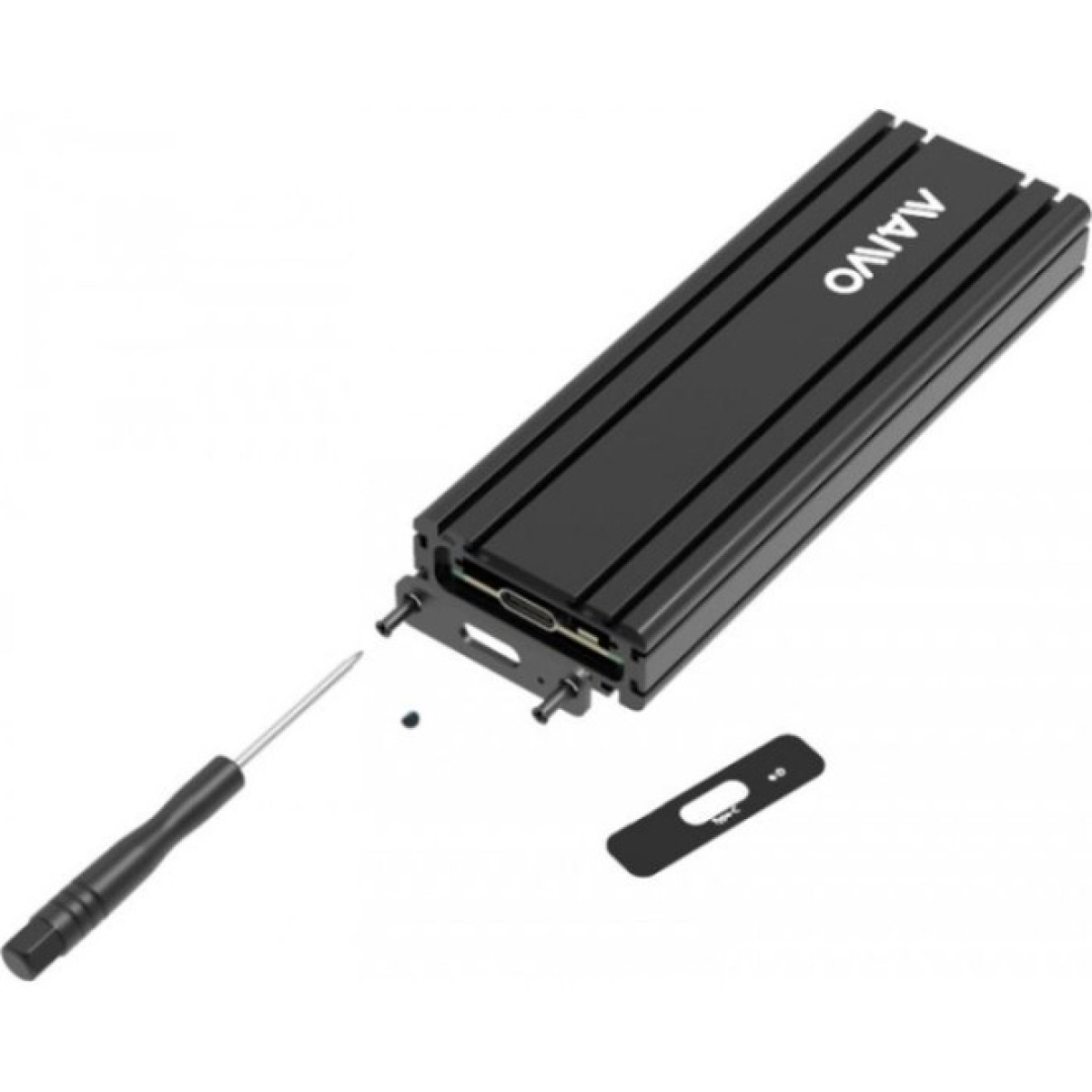 Карман внешний Maiwo M.2 SSD NVMe (PCIe) USB3.1 GEN2 Type-C (K1686P) 98_98.jpg - фото 7