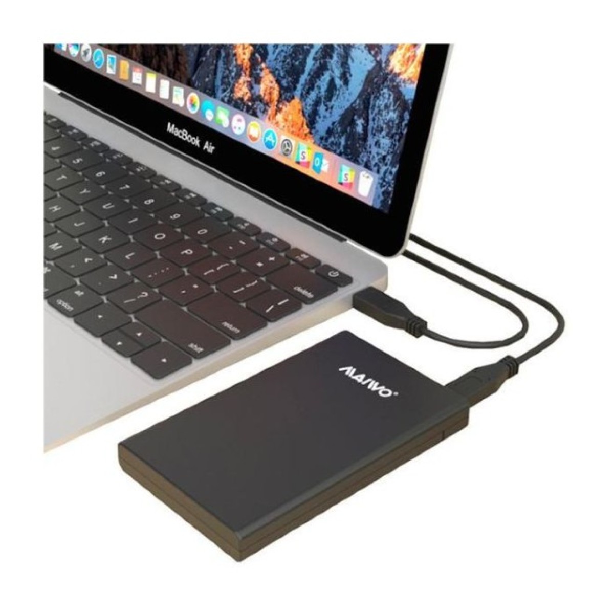 Кишеня зовнішня Maiwo 2.5" SATA HDD/SSD to USB3.1 GEN2 Type-C (45768) 98_98.jpg - фото 7