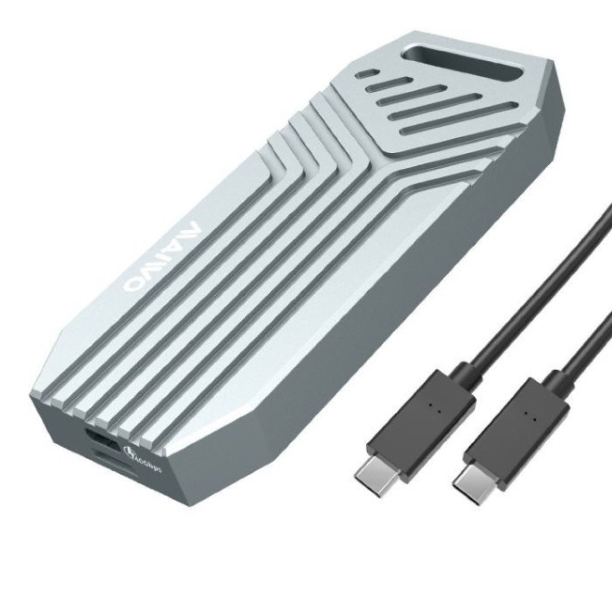 Кишеня зовнішня Maiwo M.2 SSD NVMe 2280 ч-з USB4.0 Type-C 40Gbps (K1695) 256_256.jpg