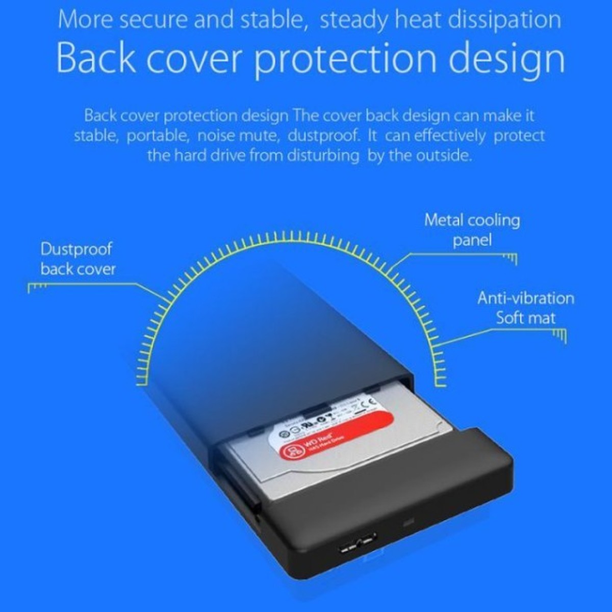 Кишеня зовнішня Orico HDD 2588US3-V1-BK-BP (HC380374) 98_98.jpg - фото 7