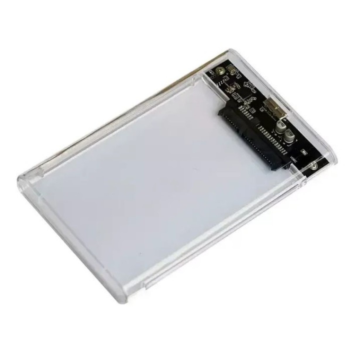 Кишеня зовнішня AgeStar 2.5", USB 3.2, 9.5 mm / 7 mm HDD/SSD, Transparent (3UB2P4C (Transparent)) 98_98.jpg - фото 2