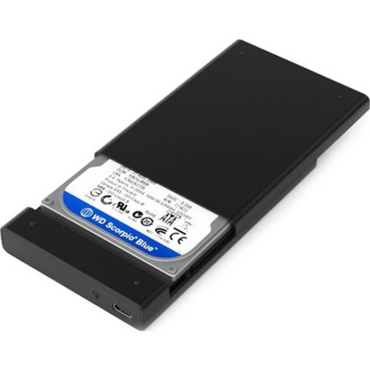 Карман внешний Maiwo 2.5" SATA HDD/SSD via USB3.1 GEN2 TypeC (K2568G2) 98_98.jpg - фото 5