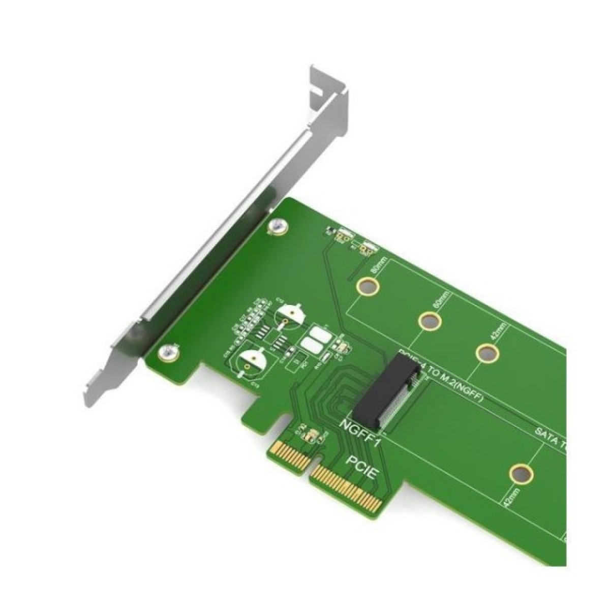 Контролер Maiwo Multi-Size PCIex4 & SATA to M.2 (M-Key or B-key) KT015 SSD (45774) 98_98.jpg - фото 3