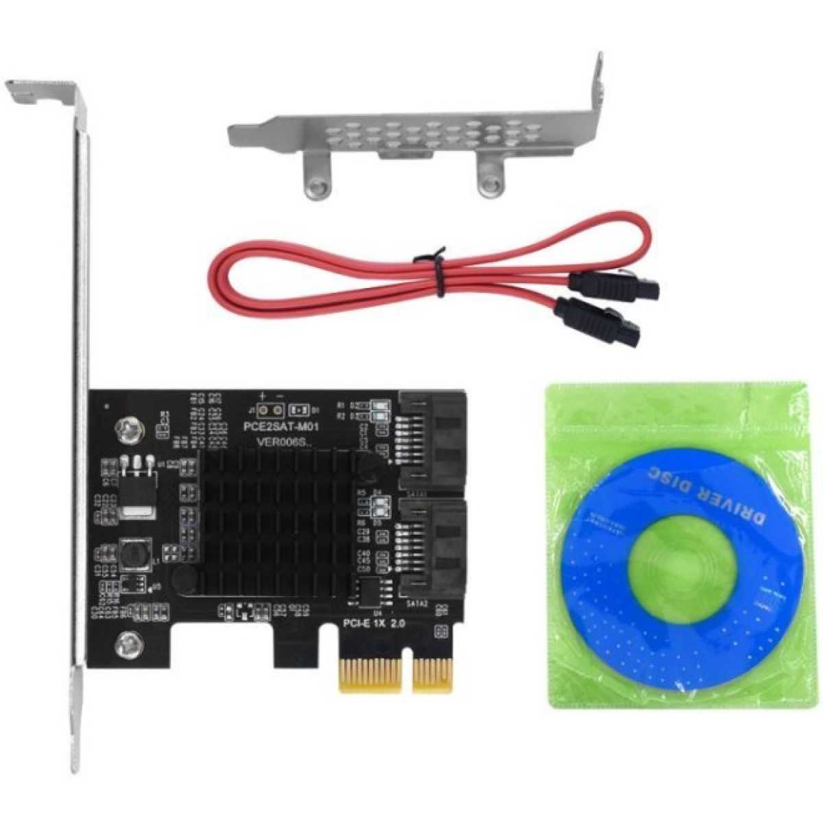 Контроллер Dynamode PCI-E to 2 х SATA III (6 Gb/s), 2 ch (PCI-E-2xSATAIII-Marvell) 98_98.jpg - фото 3
