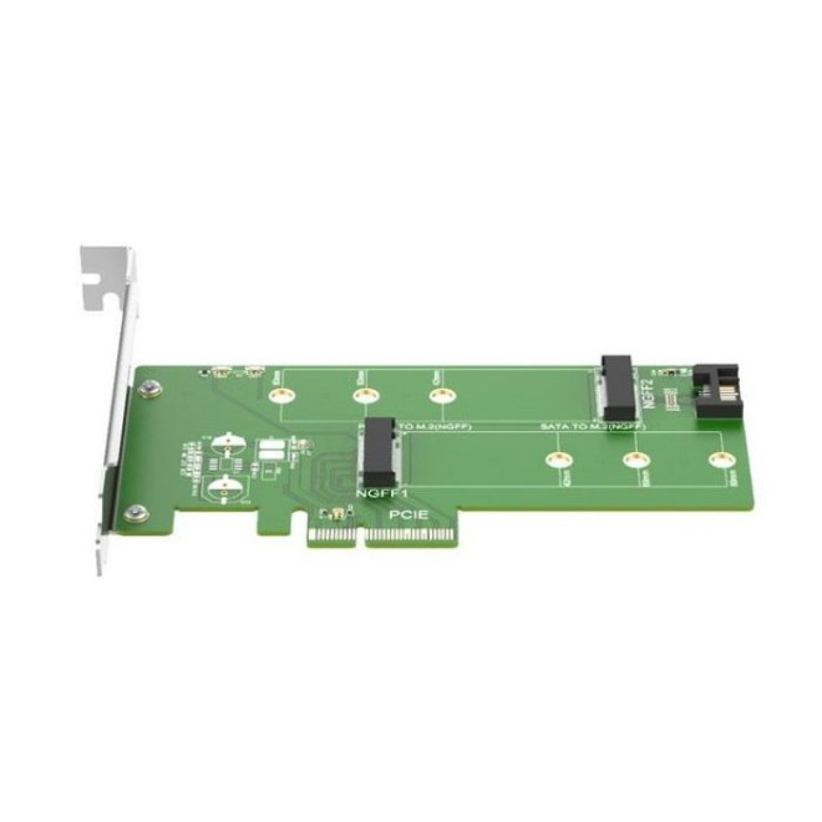 Контролер Maiwo Multi-Size PCIex4 & SATA to M.2 (M-Key or B-key) KT015 SSD (45774) 98_98.jpg - фото 7