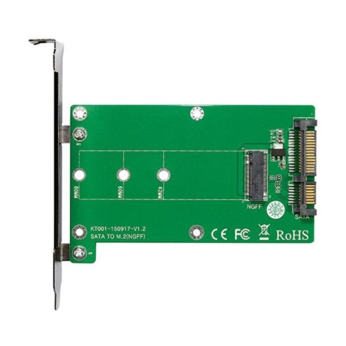 Контролер SATA to M.2 (NGFF) B-key SSD 22*42, 22*60, 22*80 mm Maiwo (45776/KT001A) 98_98.jpg - фото 1