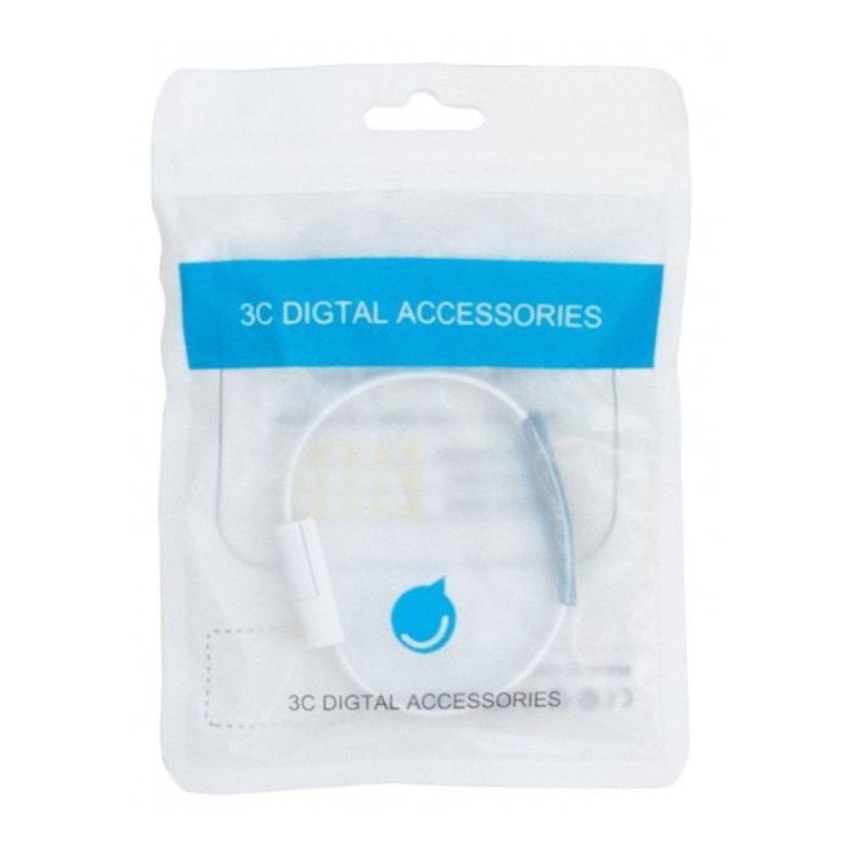 Дата кабель USB 2.0 AM to Micro 5P 0.2m браслет white Extradigital (KBU1781) 98_98.jpg - фото 2