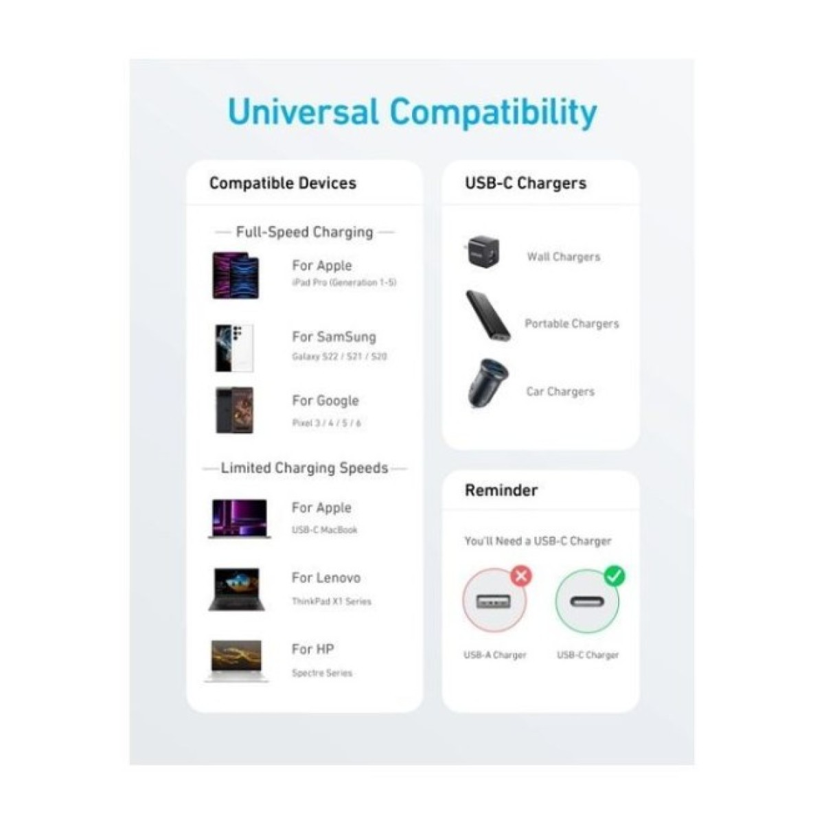 Дата кабель USB-C to USB-C 1.8m nylon 322 black Anker (A81F6G11) 98_98.jpg - фото 2