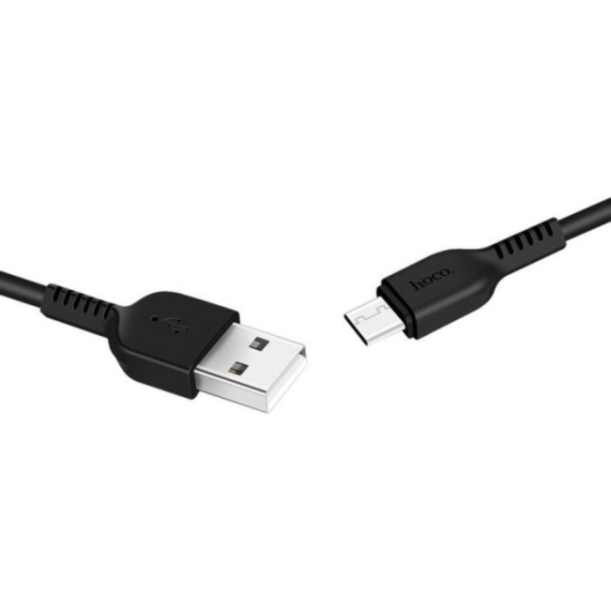 Дата кабель USB 2.0 AM to USB-C 1.0m 3A PVC X20 black HOCO (6957531068846) 98_98.jpg - фото 2