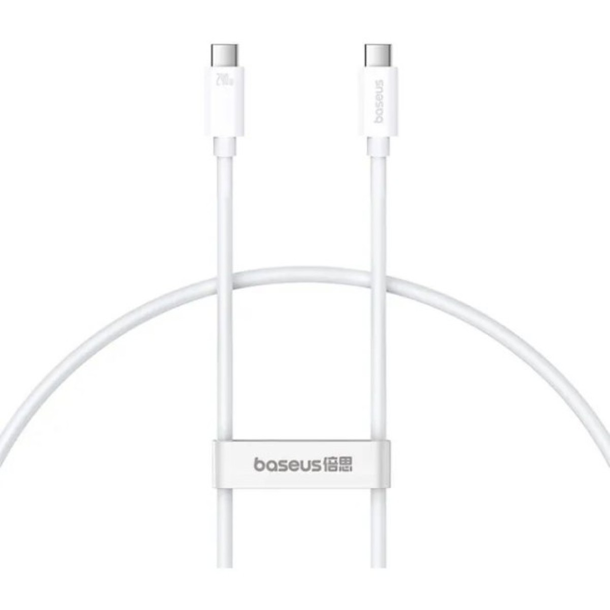 Дата кабель USB-C to USB-C 1.8m Superior USB4 Fast Charging 240W moon white Baseus (P10365200211-05) 256_256.jpg