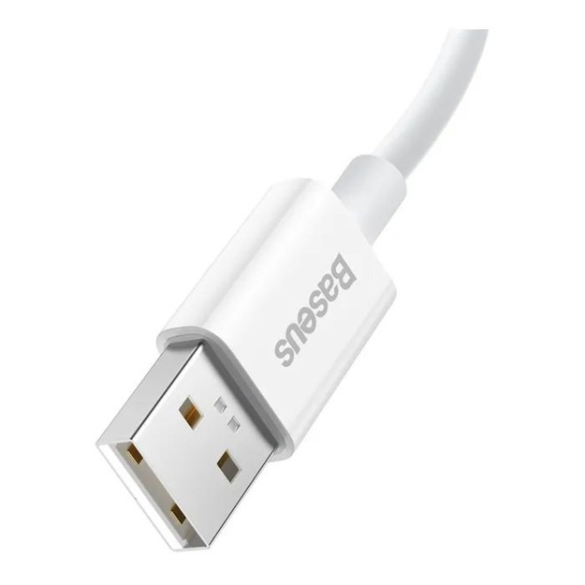 Дата кабель USB 2.0 AM to USB-C 2.0m Superior Fast Charging 60W white Baseus (CAYS001002) 98_98.jpg - фото 3