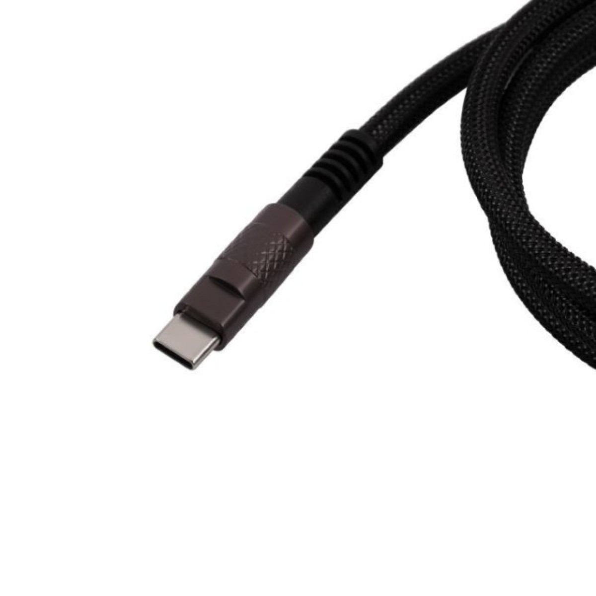 Дата кабель USB-C + USB A to USB-C 1.0m Double-Sleeved Geek black Keychron (CAB21_KEYCHRON) 98_98.jpg - фото 2
