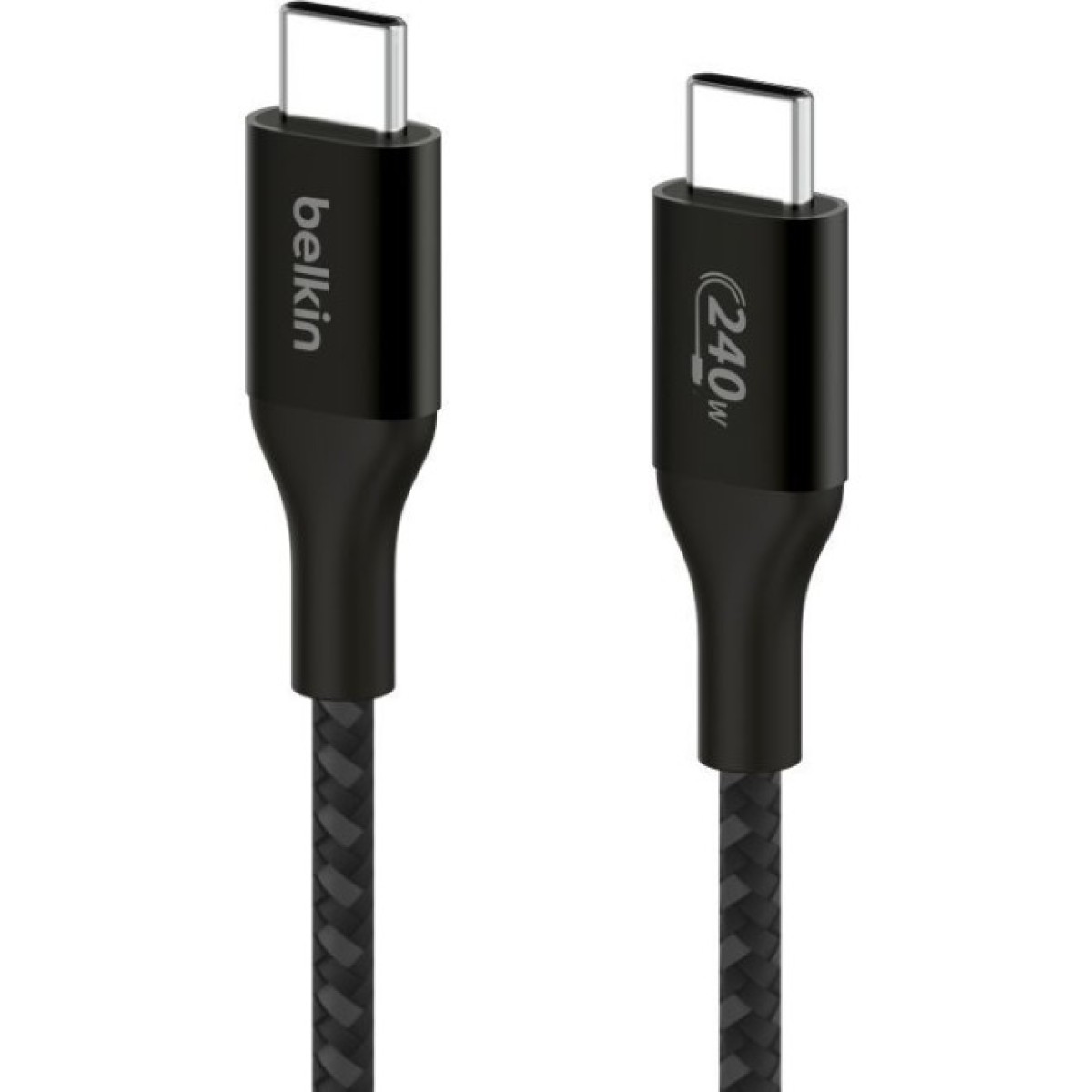 Дата кабель USB-C to USB-C 2.0m 240W Black Belkin (CAB015BT2MBK) 98_98.jpg - фото 2