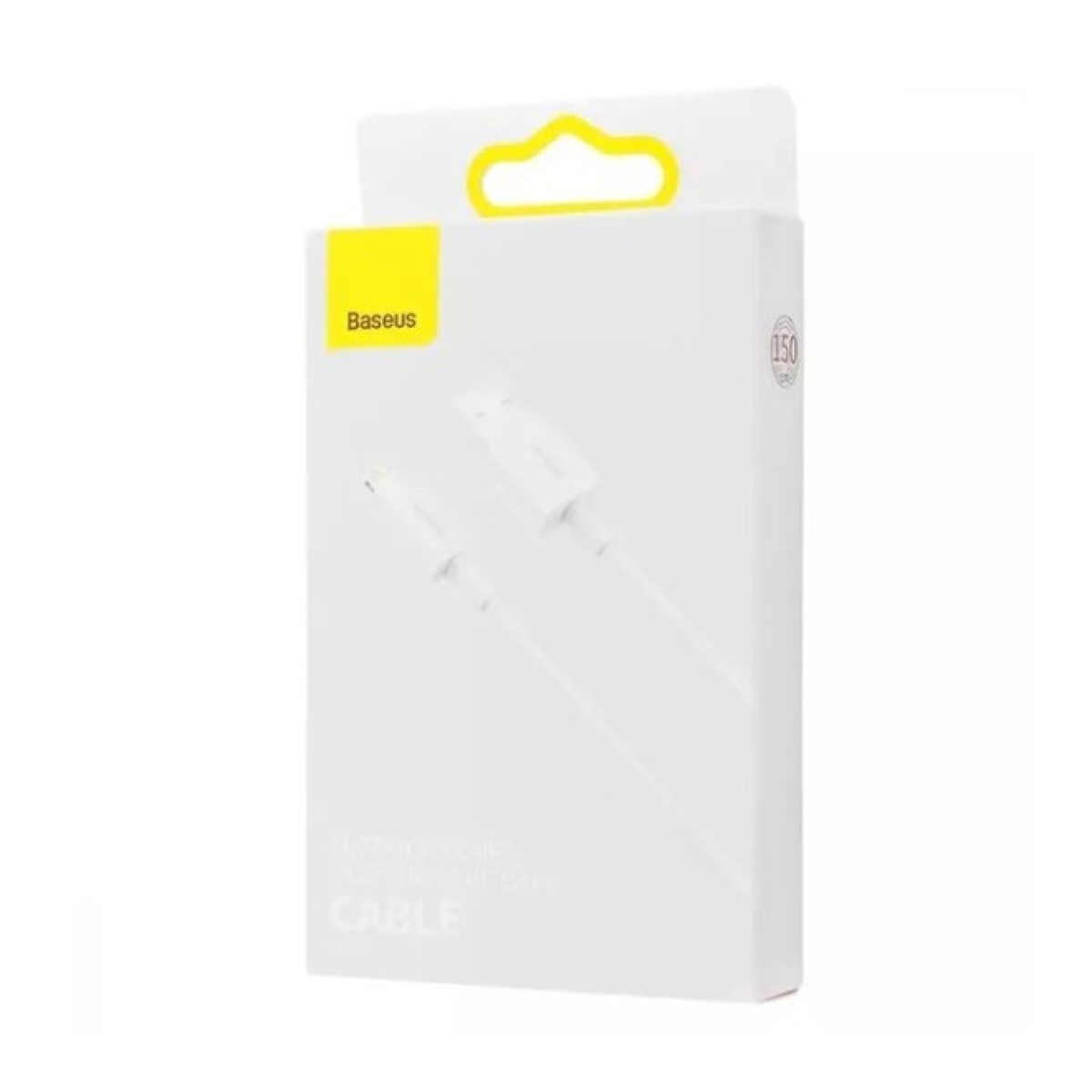 Дата кабель USB 2.0 AM to Lightning 0.25m Superior Fast Charging 2.4A white Baseus (CALYS-02) 98_98.jpg - фото 2
