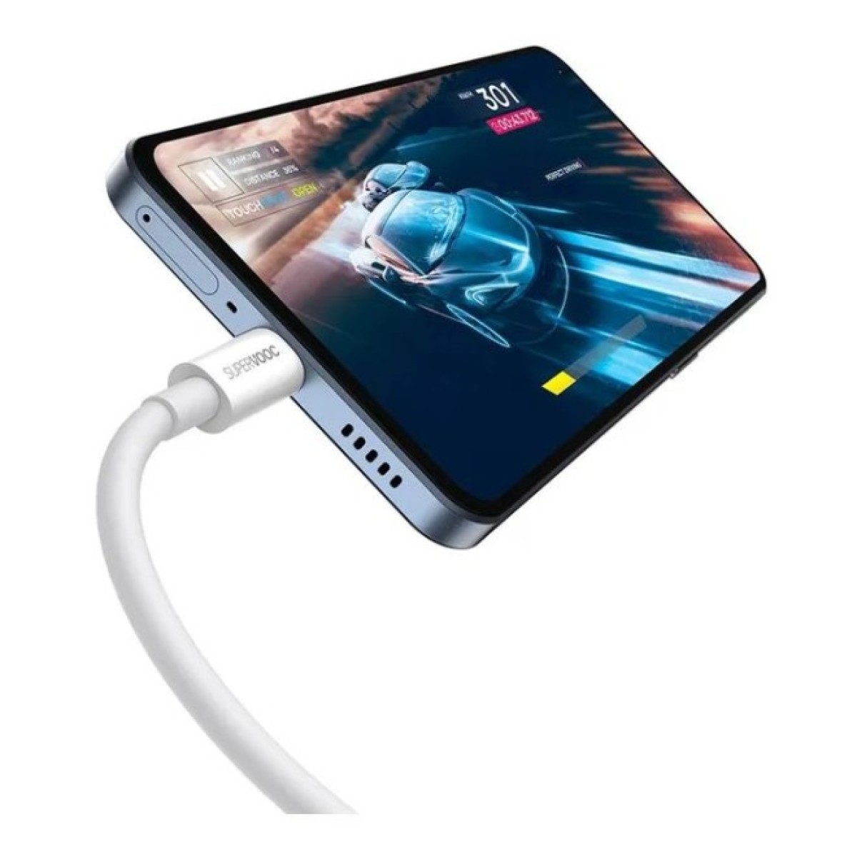 Дата кабель USB 2.0 AM to USB-C 2.0m Superior Fast Charging 60W white Baseus (CAYS001002) 98_98.jpg - фото 4