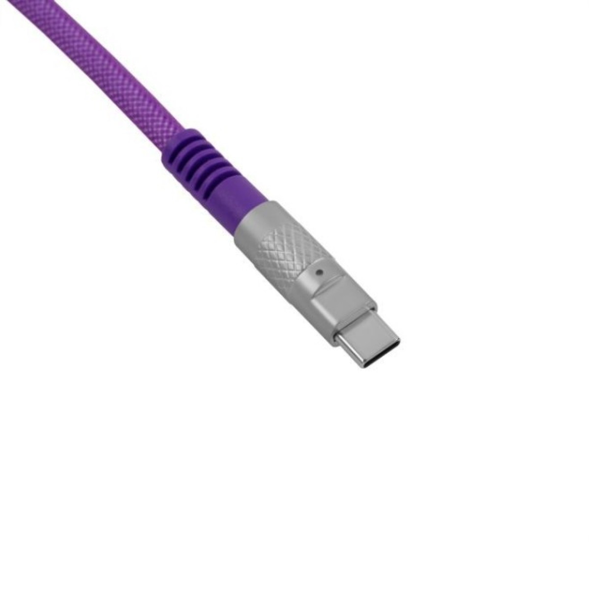 Дата кабель USB-C + USB A to USB-C 1.0m Double-Sleeved Geek purple Keychron (CAB23_KEYCHRON) 98_98.jpg - фото 3
