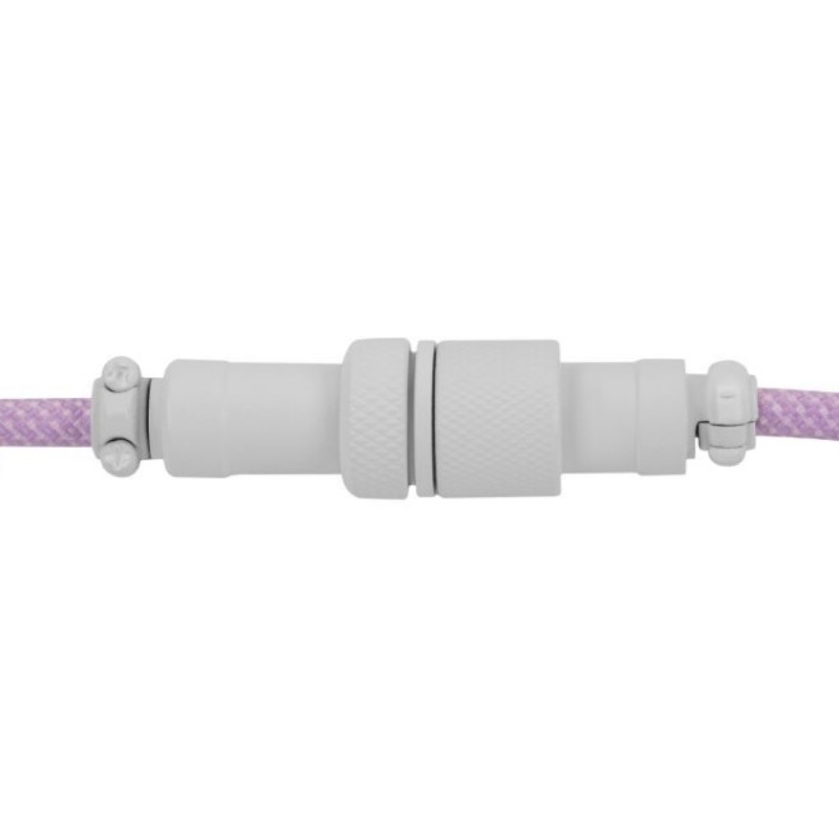 Дата кабель USB-C + USB A to USB-C 1.36m Coiled Aviator purple Keychron (CAB17_KEYCHRON) 98_98.jpg - фото 2