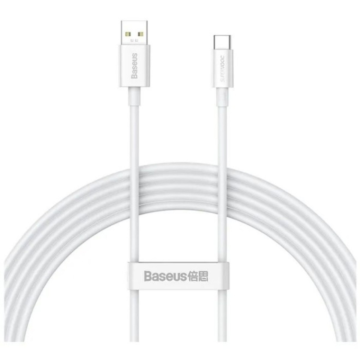 Дата кабель USB 2.0 AM to USB-C 2.0m Superior Fast Charging 60W white Baseus (CAYS001002) 256_256.jpg
