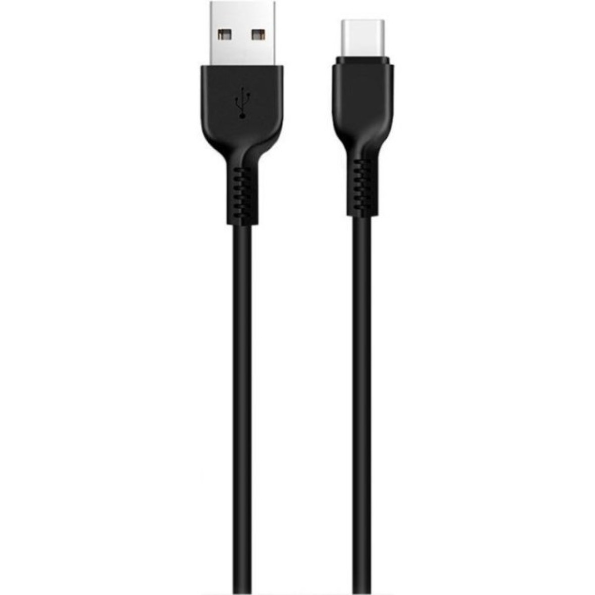 Дата кабель USB 2.0 AM to USB-C 1.0m 3A PVC X20 black HOCO (6957531068846) 256_256.jpg