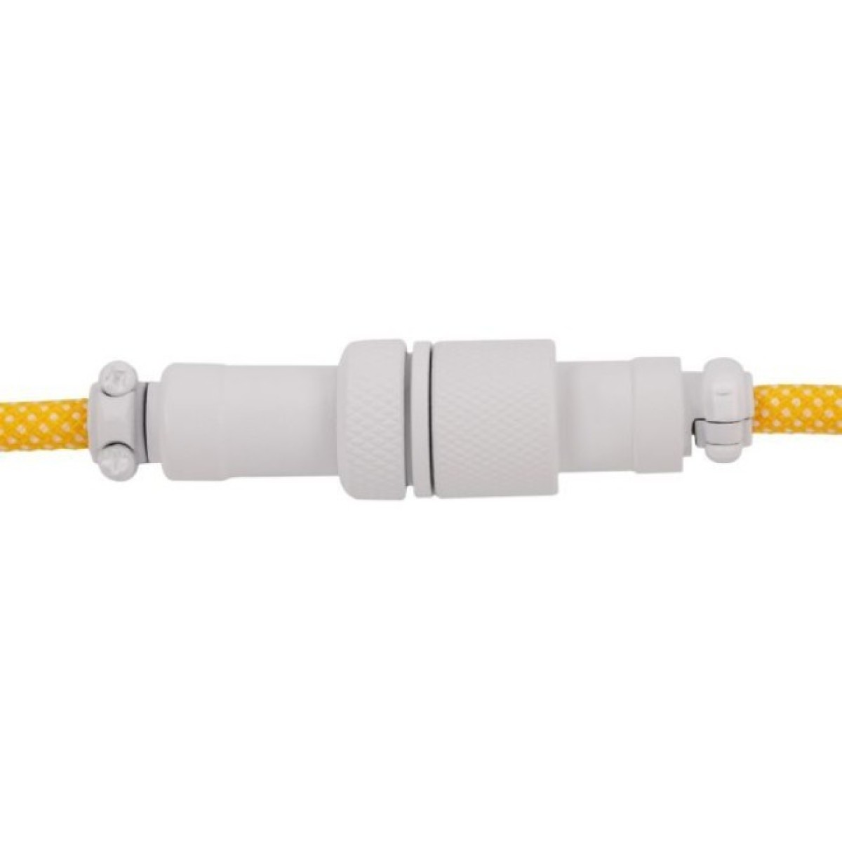 Дата кабель USB-C + USB A to USB-C 1.36m Coiled Aviator yellow Keychron (CAB16_KEYCHRON) 98_98.jpg - фото 2