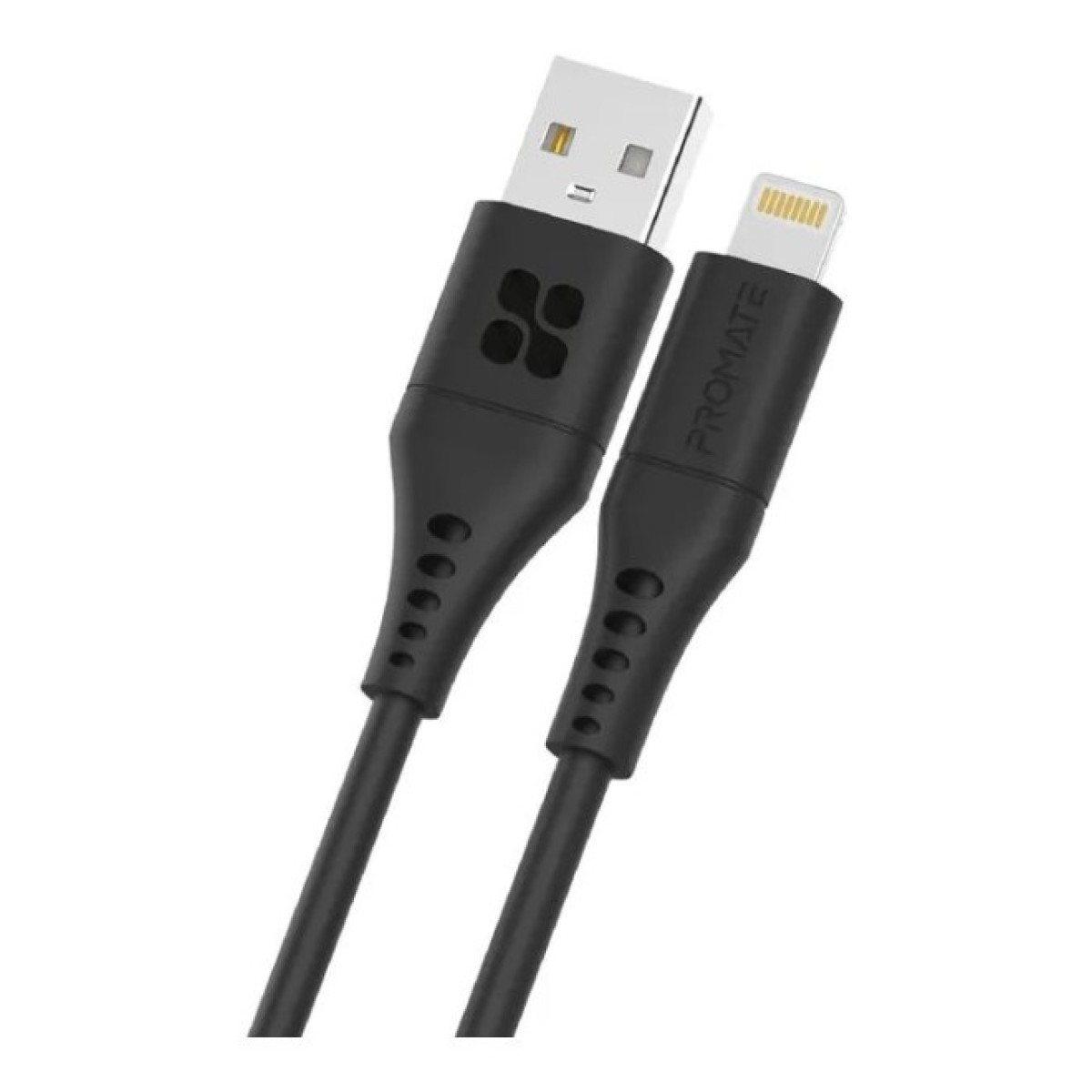 Дата кабель USB 2.0 AM to Lightning powerlink-ai200.black Promate (powerlink-ai200.black) 256_256.jpg