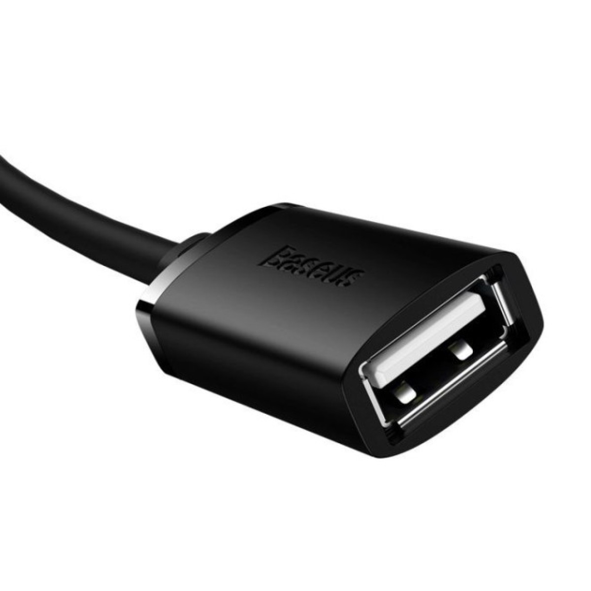 Дата кабель USB 2.0 AM/AF 1.5m cluster black Baseus (B00631101111-00) 98_98.jpg - фото 4