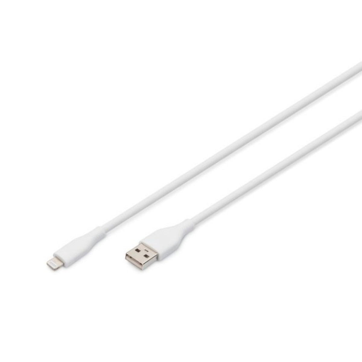 Дата кабель USB 2.0 AM to Lightning 1.0m 12W white Digitus (AK-600108-010-W) 256_256.jpg
