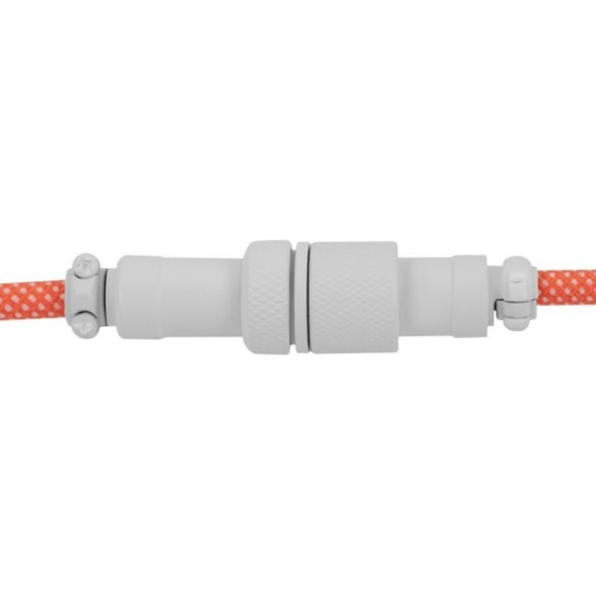 Дата кабель USB-C + USB A to USB-C 1.36m Coiled Aviator orange Keychron (CAB14_KEYCHRON) 98_98.jpg - фото 3