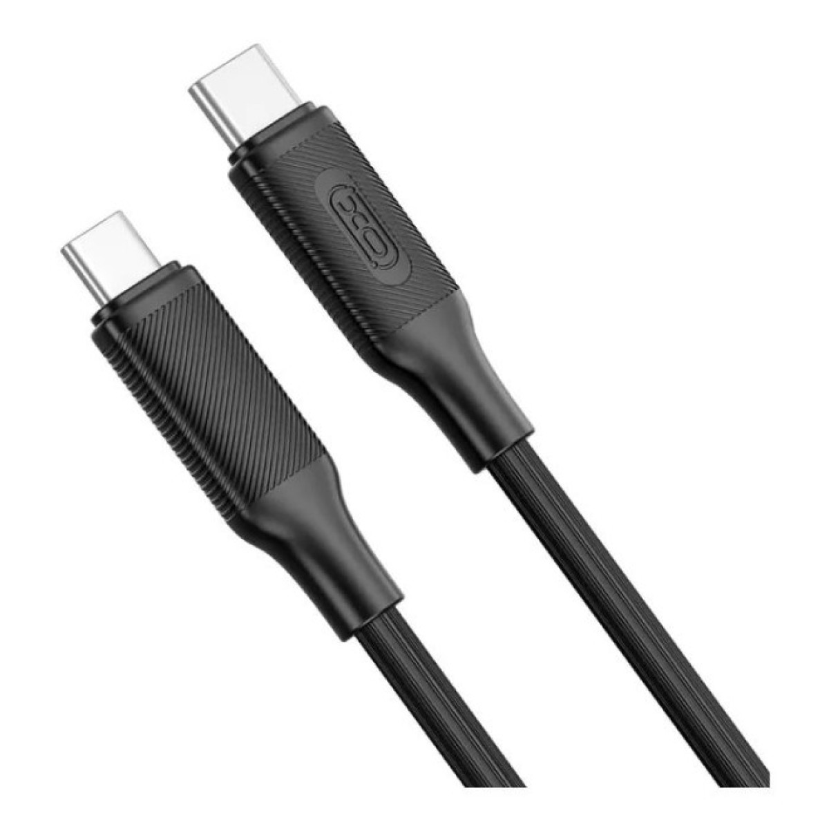 Дата кабель USB-C to USB-C NBQ265B-CC black XO (NB-Q265B-CC.black) 98_98.jpg - фото 2