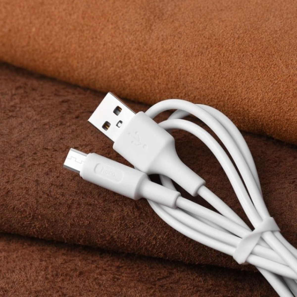 Дата кабель USB 2.0 AM to Micro 5P 1.0m 2A PVC X25 white HOCO (6957531080138) 98_98.jpg - фото 4