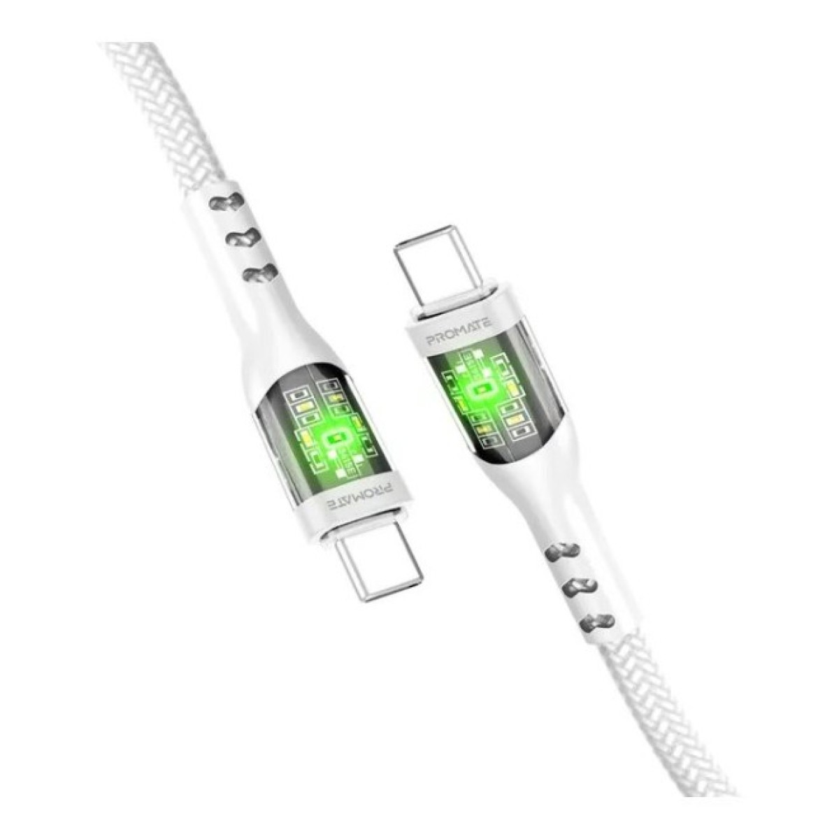 Дата кабель USB-C to USB-C transline-cc200.white Promate (transline-cc200.white) 256_256.jpg