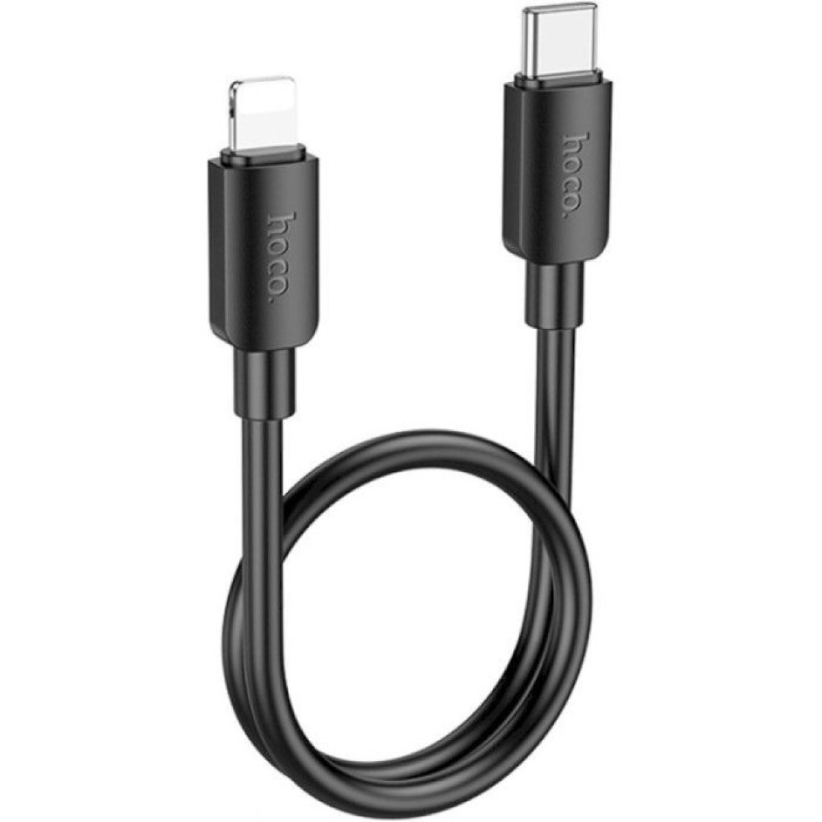 Дата кабель USB-C to Lightning 0.25m Hyper PD X96 black HOCO (6942007609364) 256_256.jpg