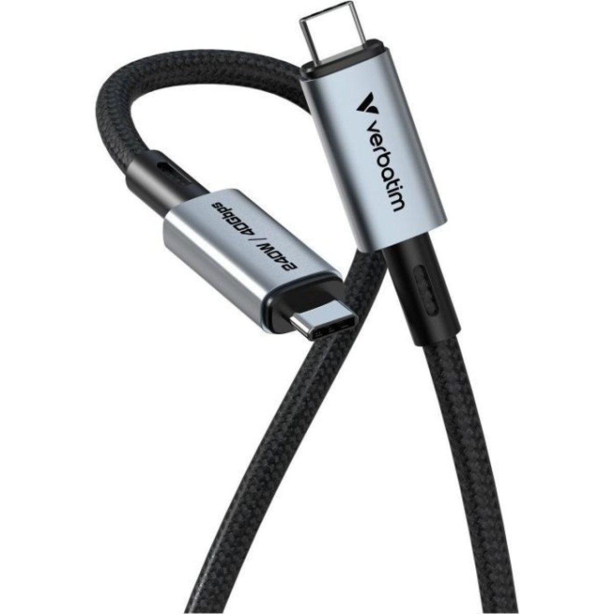 Дата кабель USB-C to USB-C 1.2m 240W black Verbatim (31847) 98_98.jpg - фото 3