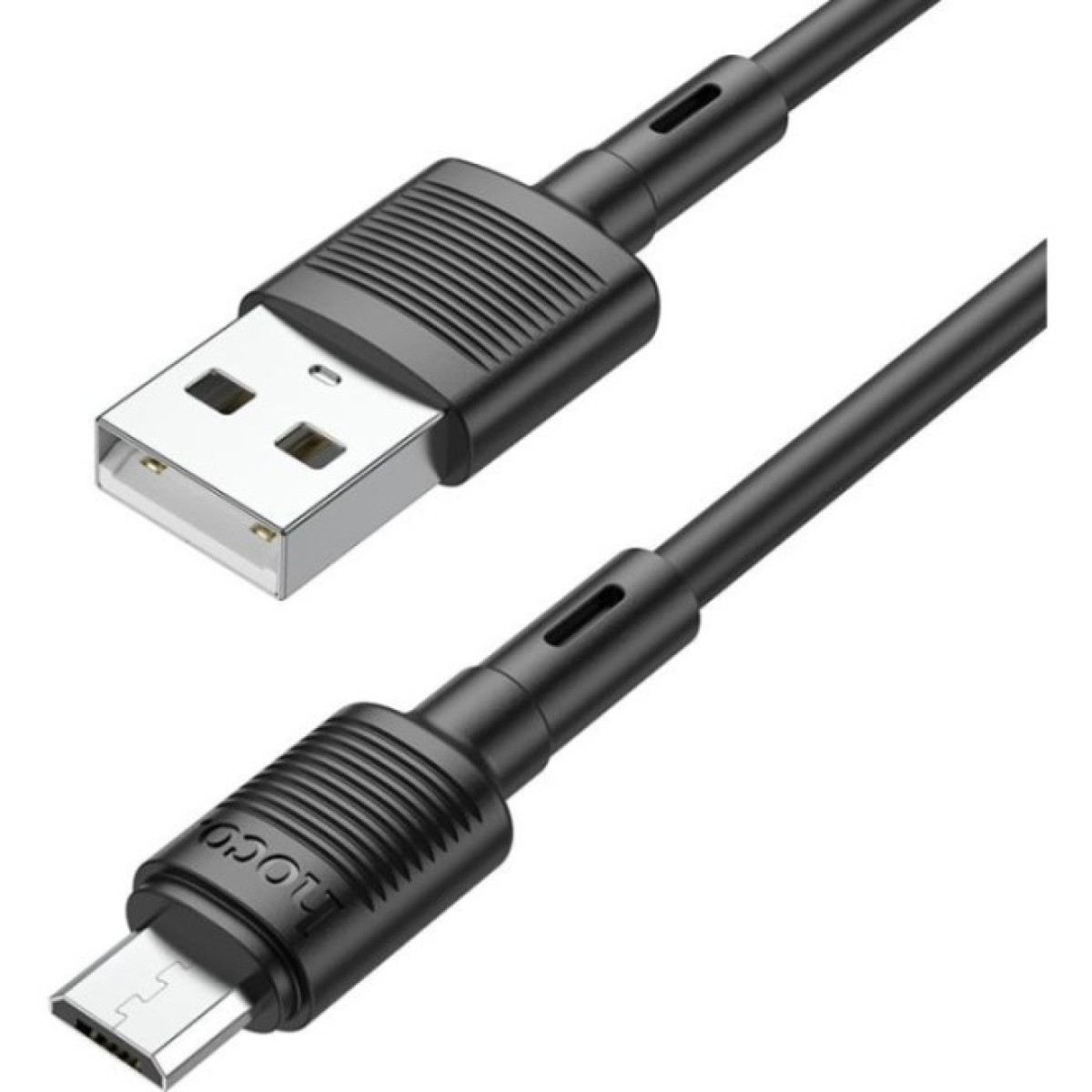 Дата кабель USB 2.0 AM to Micro 5P 1.0m 2.4A PVC X83 black HOCO (6931474770882) 256_256.jpg
