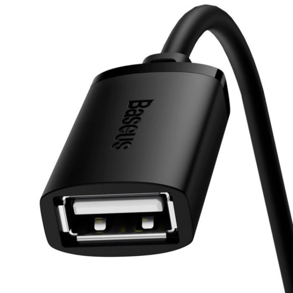 Дата кабель USB 2.0 AM/AF 1.5m cluster black Baseus (B00631101111-00) 98_98.jpg - фото 5