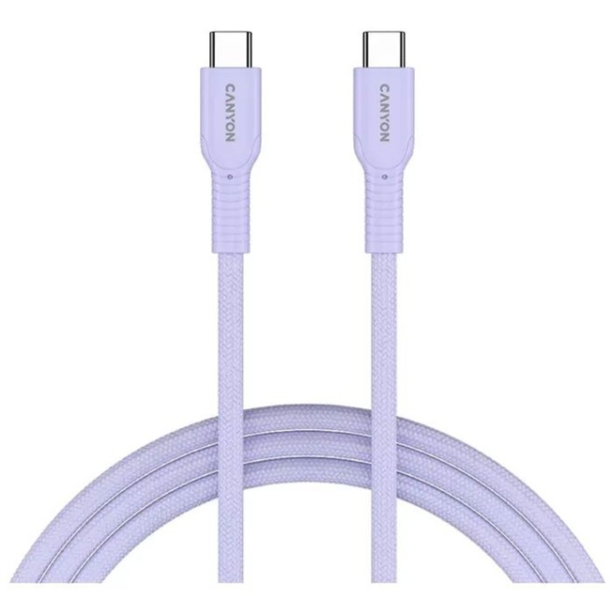 Дата кабель USB-C to USB-C 1.0m OnWire 60CL C-C 60W COLOR Braided 1m Purple Canyon (CND-CCAP60AB10PU) 256_256.jpg