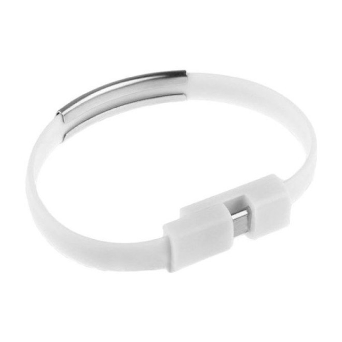 Дата кабель USB 2.0 AM to Micro 5P 0.2m браслет white Extradigital (KBU1781) 256_256.jpg