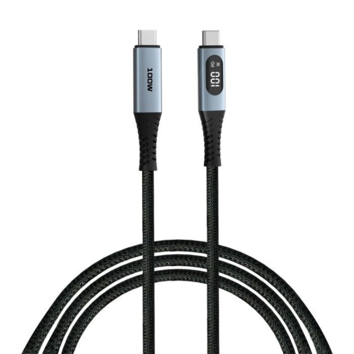 Дата кабель USB-C to USB-C 1.2m with display 100W black Verbatim (31848) 256_256.jpg