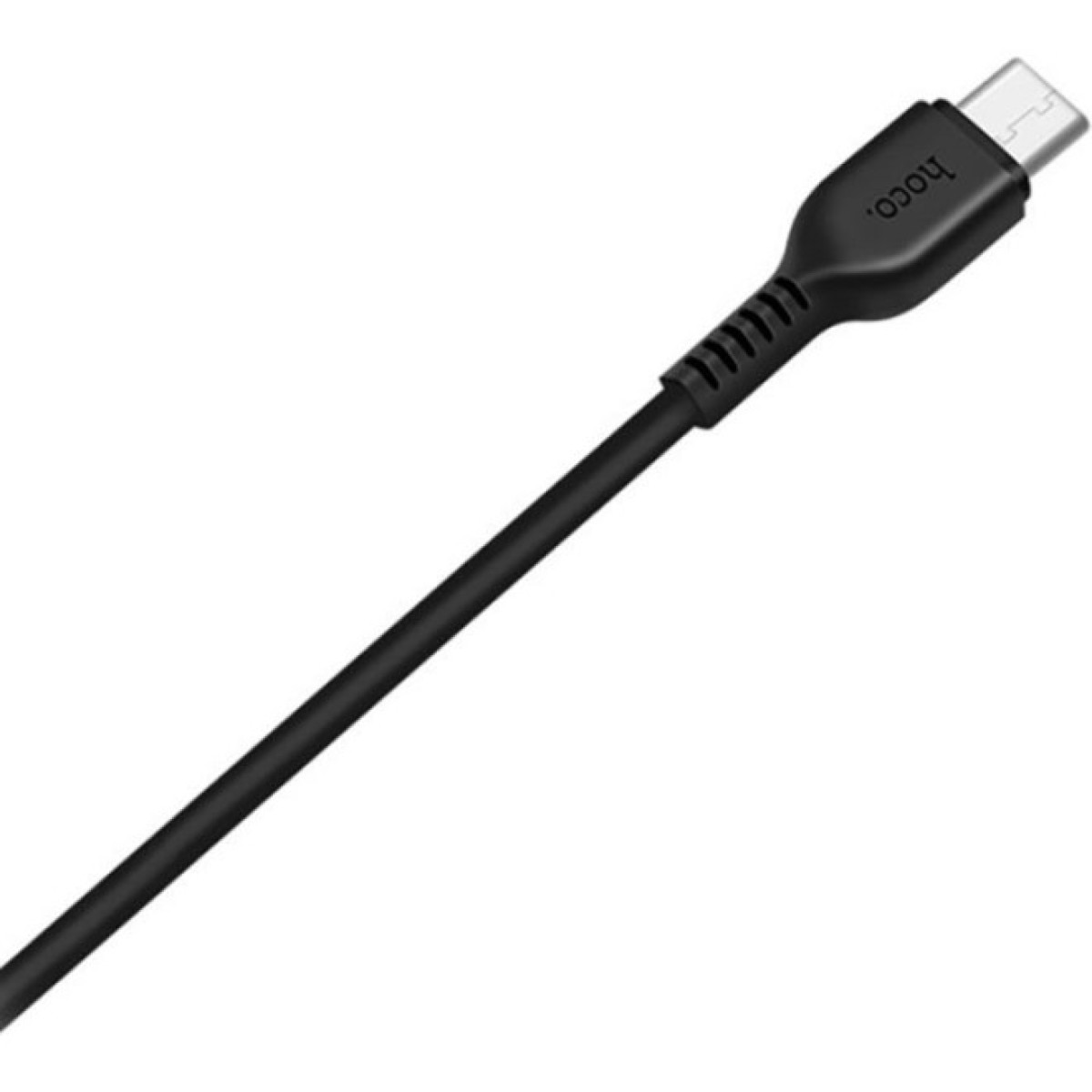Дата кабель USB 2.0 AM to USB-C 1.0m 3A PVC X20 black HOCO (6957531068846) 98_98.jpg - фото 3