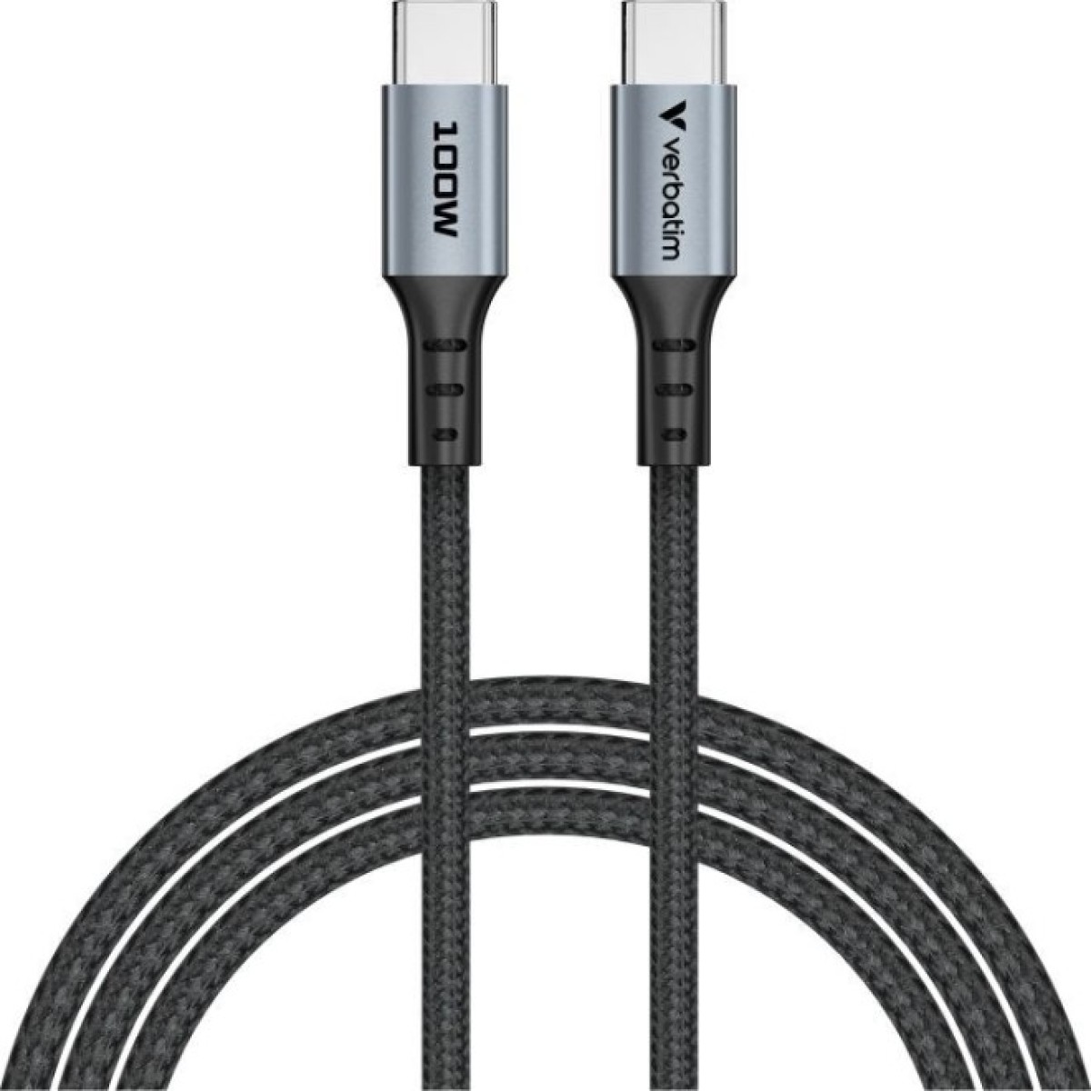 Дата кабель USB-C to USB-C 1.2m 100W black Verbatim (31846) 256_256.jpg