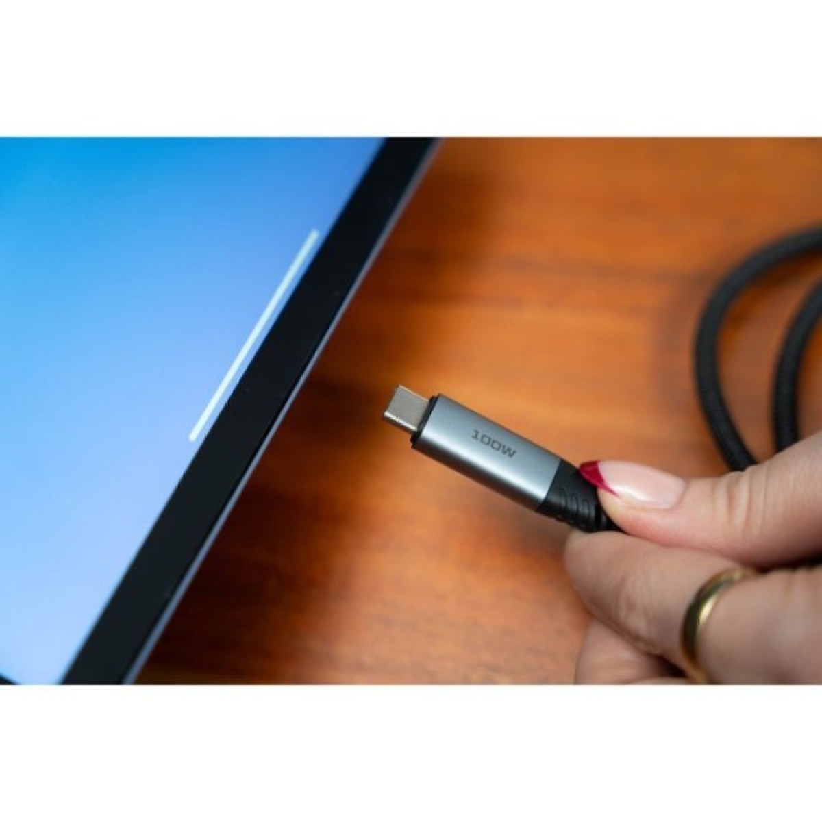 Дата кабель USB-C to USB-C 1.2m 100W black Verbatim (31846) 98_98.jpg - фото 4