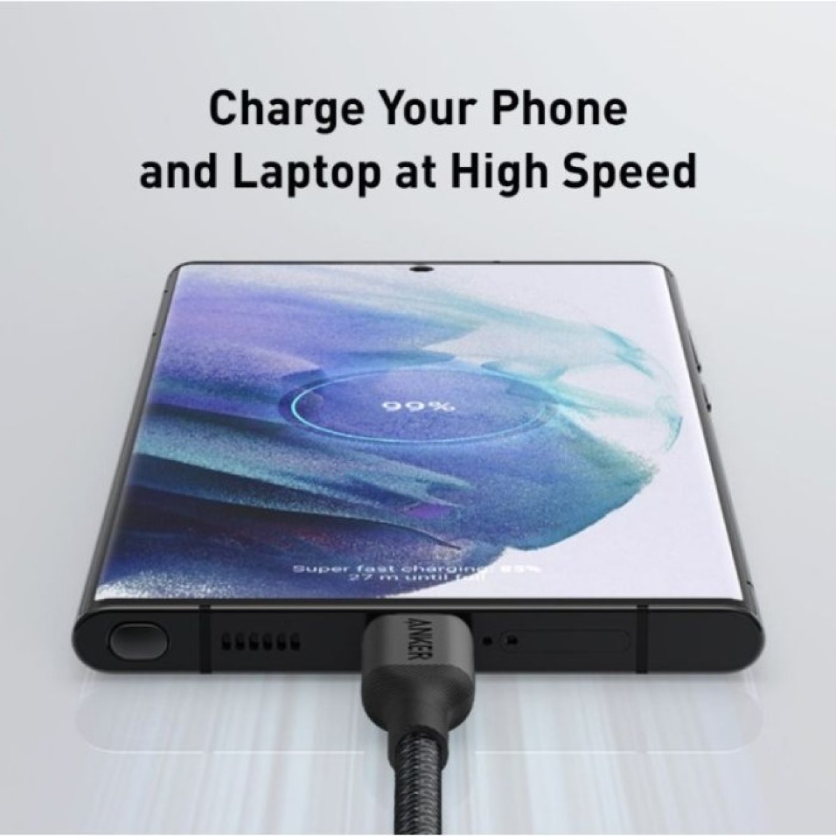Дата кабель USB-C to USB-C 0.9m 140W bio-nylon 544 black Anker (A80F5H11) 98_98.jpg - фото 2