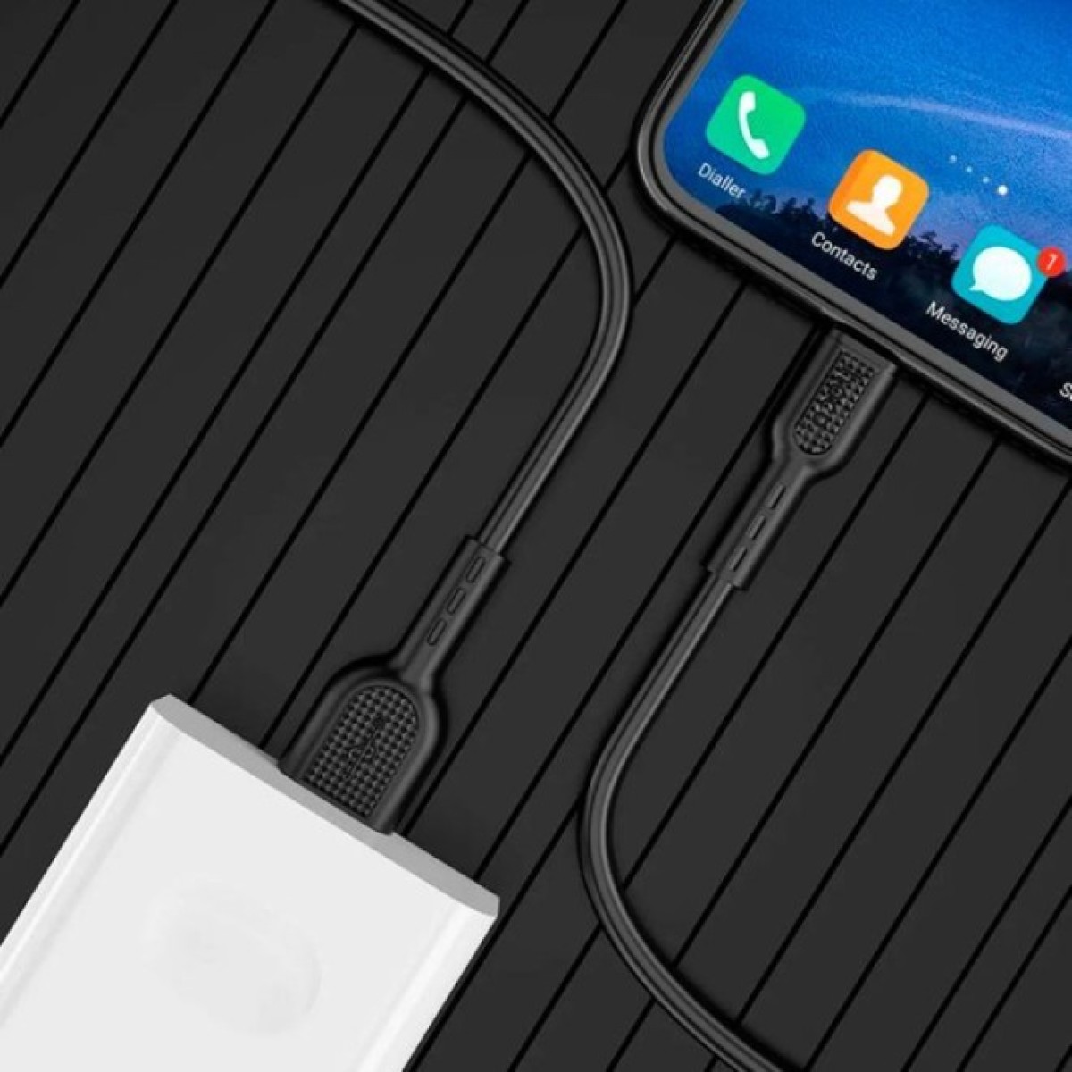 Дата кабель USB-C to USB-C 1.0m 5A Surge charging X33 black HOCO (6931474706119) 98_98.jpg - фото 2