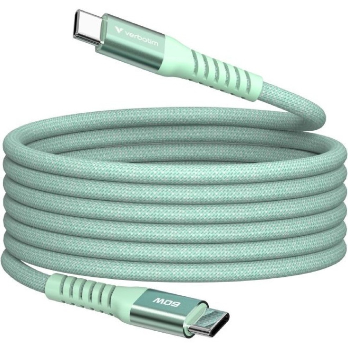 Дата кабель USB-C to USB-C 1.2m Magnetic 60W green Verbatim (31864) 256_256.jpg